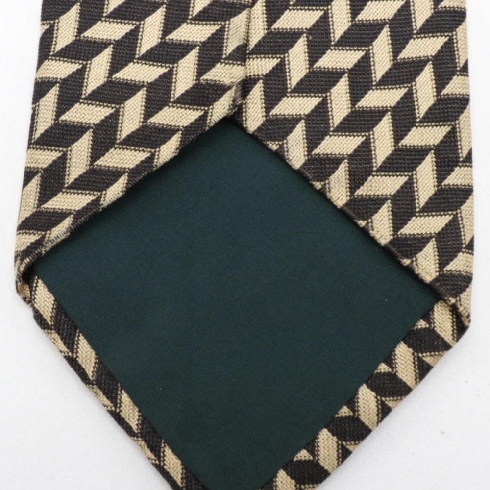 Patterned Silk Necktie - Picture 3 of 6